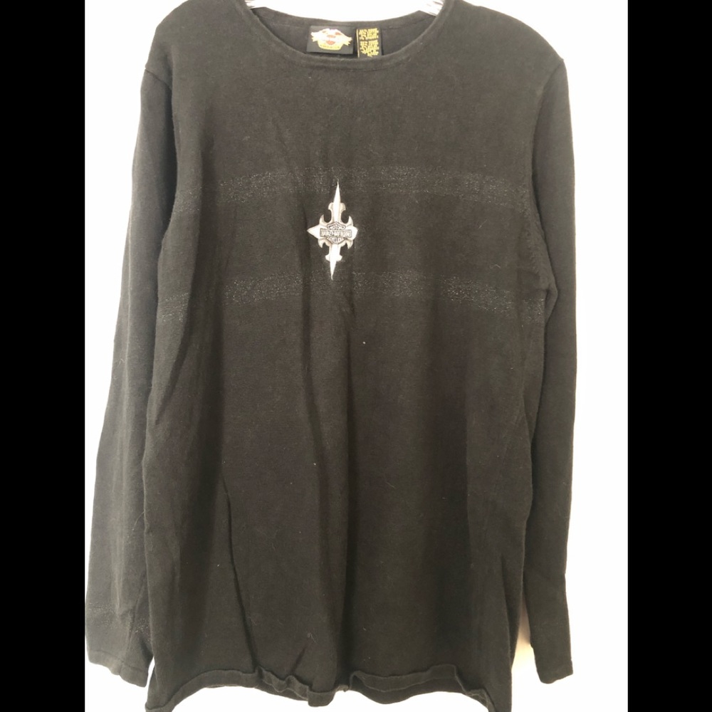Harley Davidson Black Sweater Size XL
